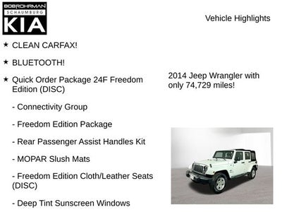 2014 Jeep Wrangler Unlimited Freedom Edition
