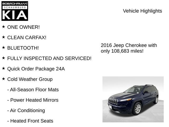 2016 Jeep Cherokee Sport