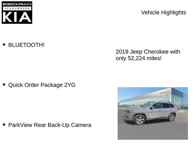 2019 Jeep Cherokee Limited