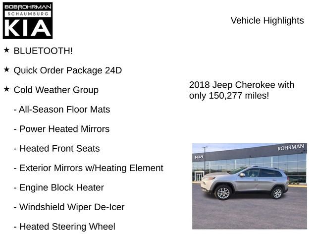 2018 Jeep Cherokee Latitude Plus