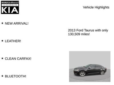 2013 Ford Taurus Limited