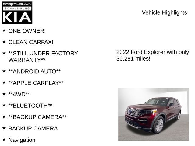 2022 Ford Explorer Limited