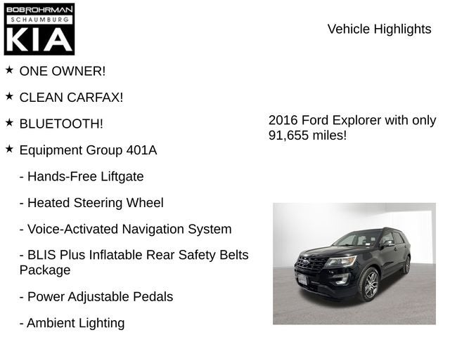 2016 Ford Explorer Sport