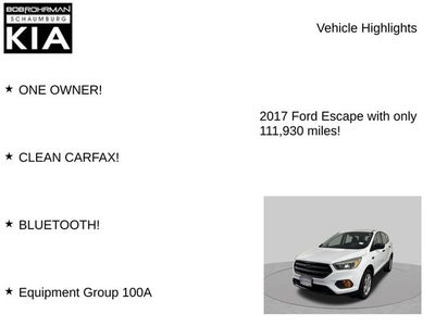 2017 Ford Escape S
