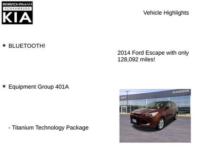 2014 Ford Escape Titanium