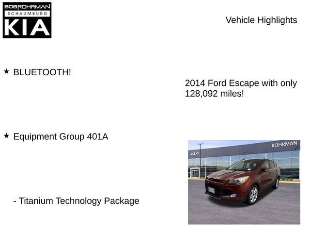 2014 Ford Escape Titanium