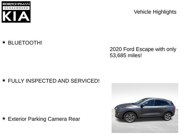 2020 Ford Escape SEL