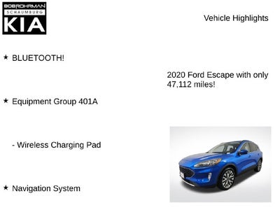 2020 Ford Escape Titanium