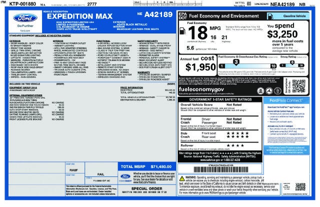 2022 Ford Expedition Max Limited