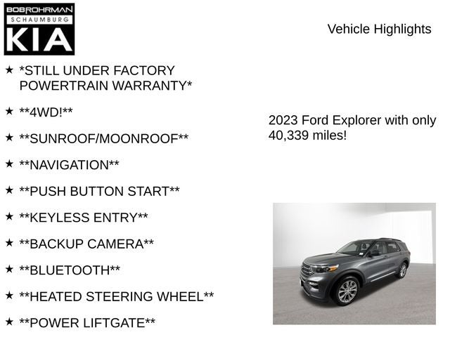 2023 Ford Explorer XLT