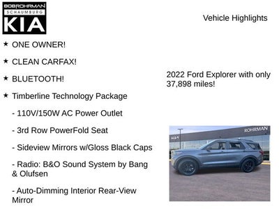 2022 Ford Explorer Timberline