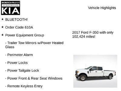 2017 Ford F-350SD XL