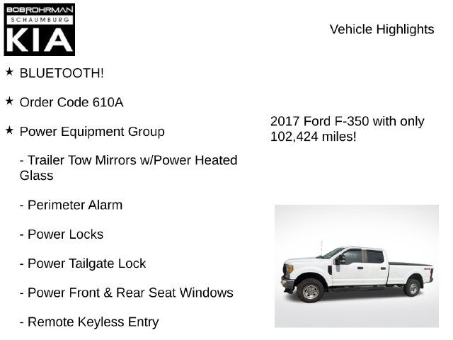 2017 Ford F-350SD XL