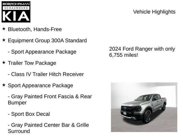 2024 Ford Ranger XLT