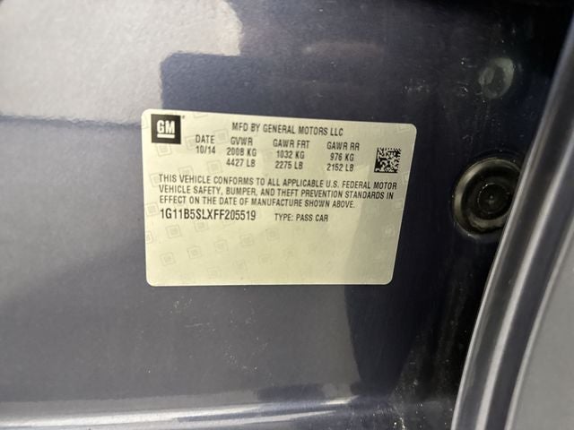 2015 Chevrolet Malibu LS 1LS