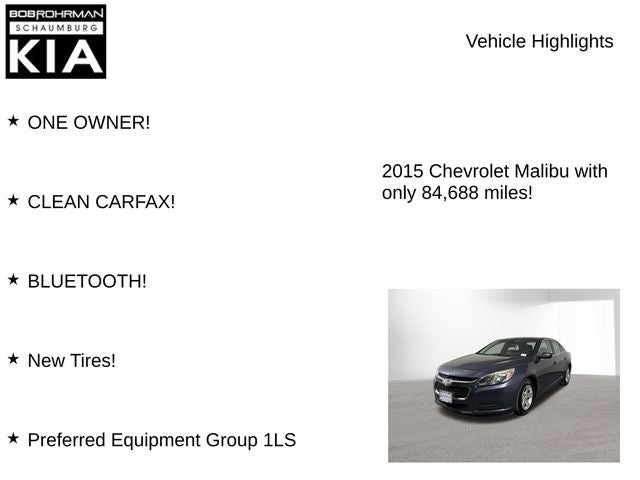 2015 Chevrolet Malibu LS 1LS
