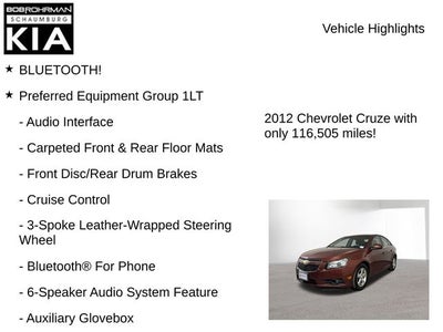 2012 Chevrolet Cruze 1LT