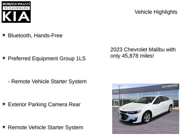 2023 Chevrolet Malibu LS 1LS