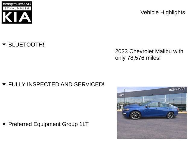 2023 Chevrolet Malibu LT 1LT