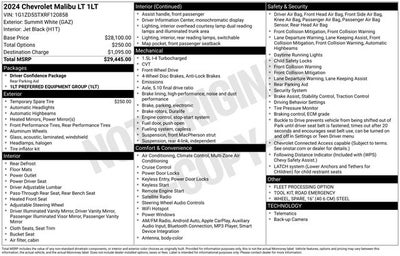 2024 Chevrolet Malibu LT 1LT