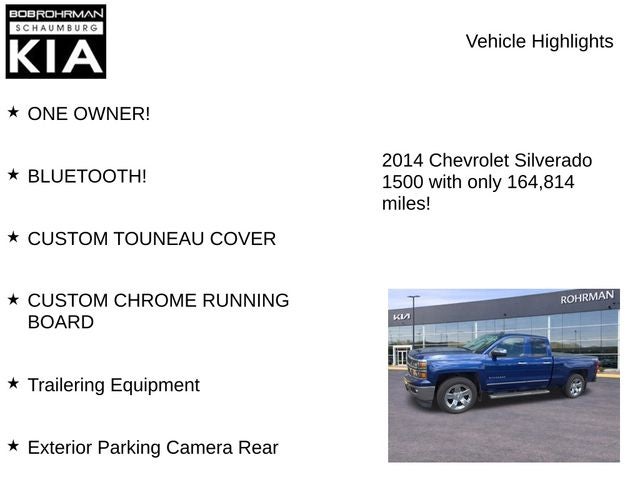 2014 Chevrolet Silverado 1500 LTZ 2LZ
