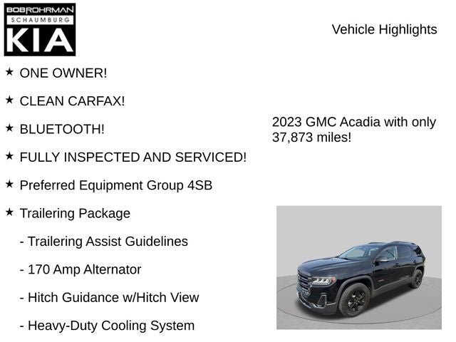 2023 GMC Acadia AT4