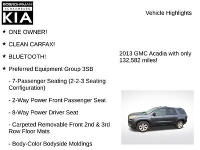 2013 GMC Acadia SLE-2