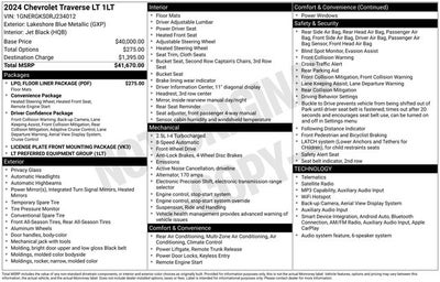 2024 Chevrolet Traverse LT 1LT