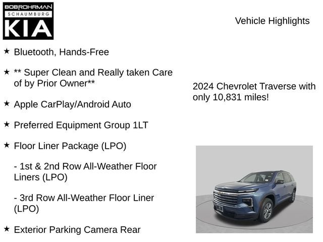2024 Chevrolet Traverse LT 1LT