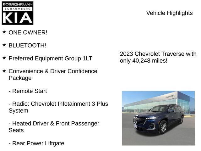 2023 Chevrolet Traverse LT 1LT