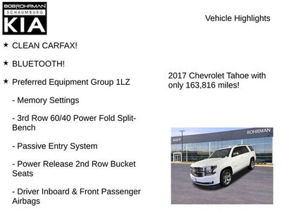 2017 Chevrolet Tahoe Premier