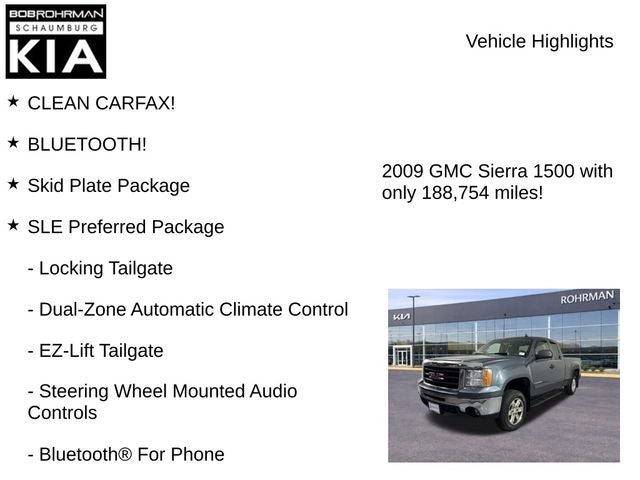 2009 GMC Sierra 1500 SLE