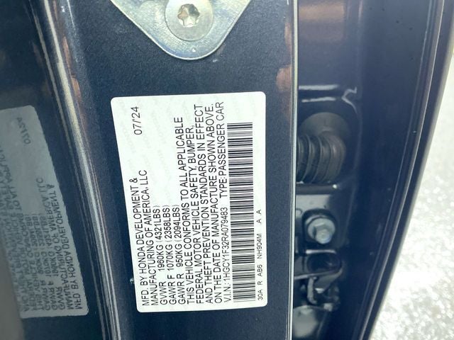 2024 Honda Accord EX