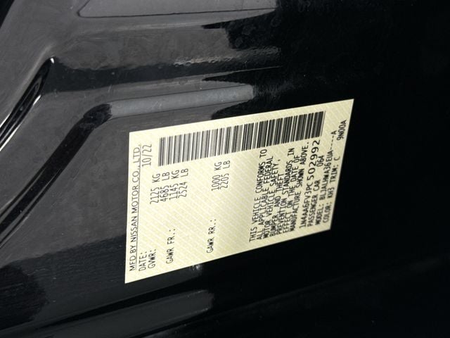 2023 Nissan Maxima Platinum