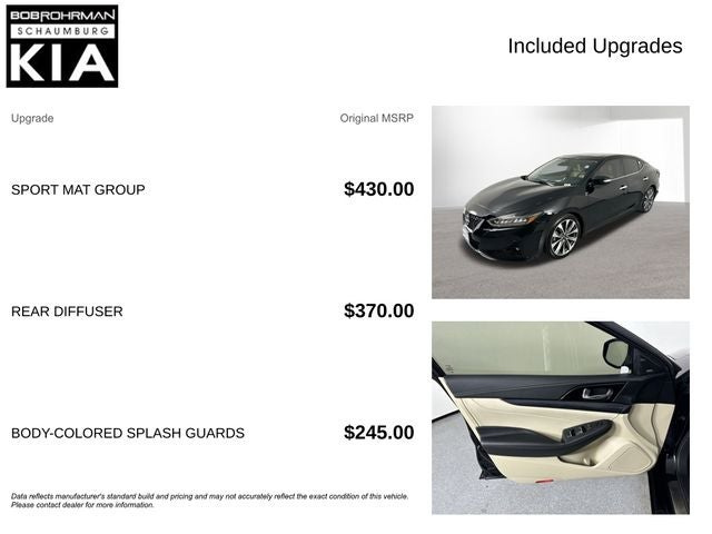 2023 Nissan Maxima Platinum