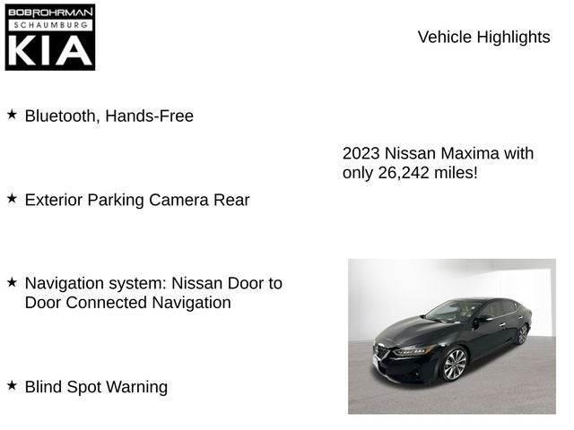 2023 Nissan Maxima Platinum