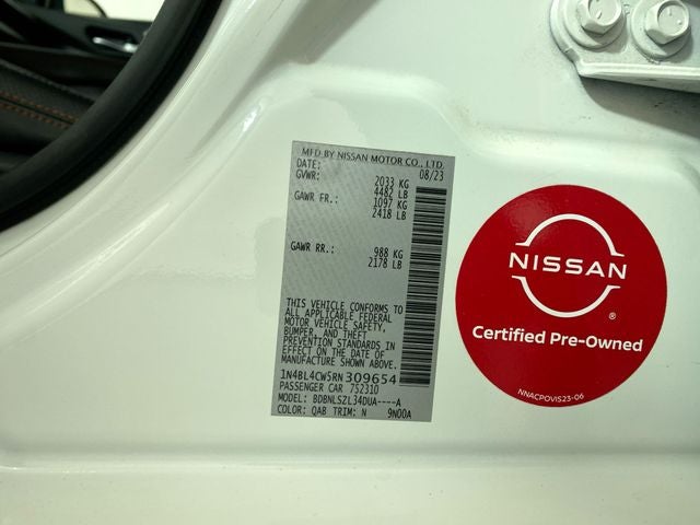 2024 Nissan Altima 2.5 SR