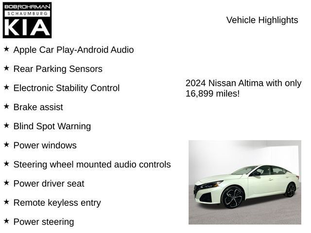 2024 Nissan Altima 2.5 SR