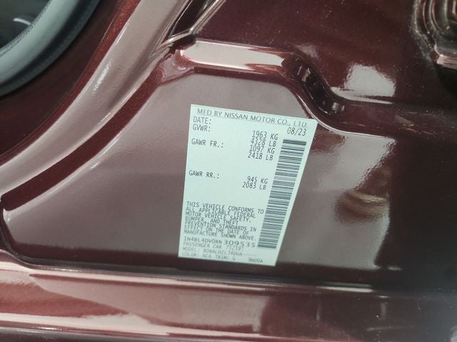 2024 Nissan Altima 2.5 SV