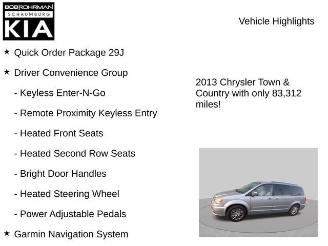 2013 Chrysler Town & Country Touring-L