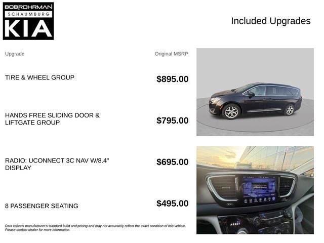 2017 Chrysler Pacifica Touring L Plus