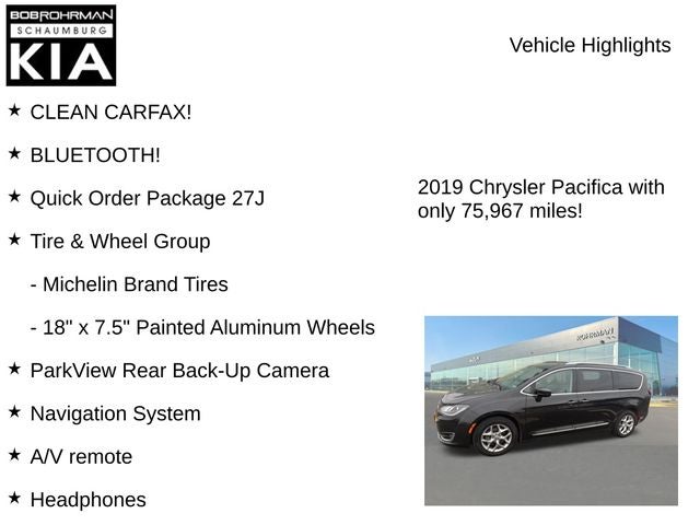 2019 Chrysler Pacifica Touring L Plus