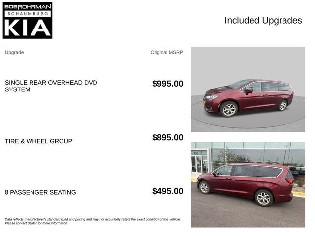 2018 Chrysler Pacifica Touring Plus