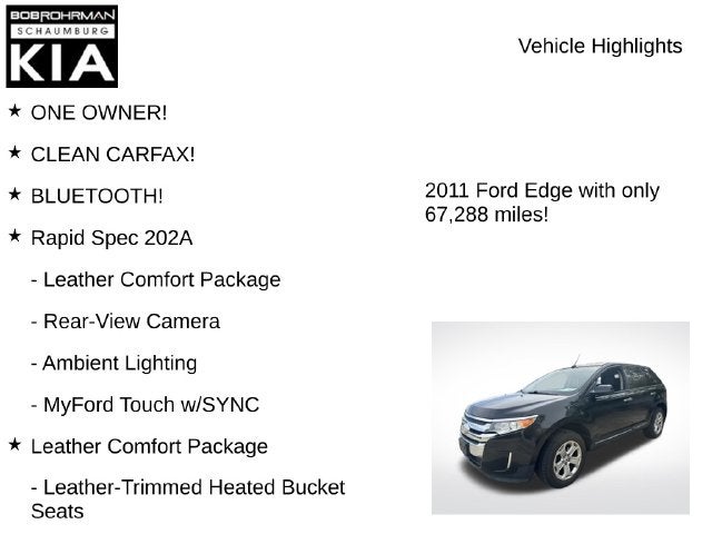 2011 Ford Edge SEL