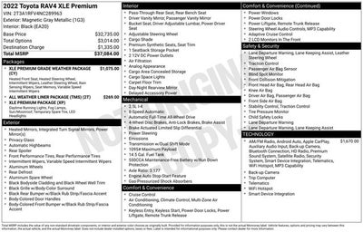 2022 Toyota RAV4 XLE Premium