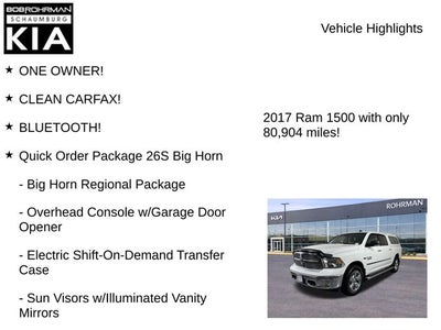2017 RAM 1500 Big Horn