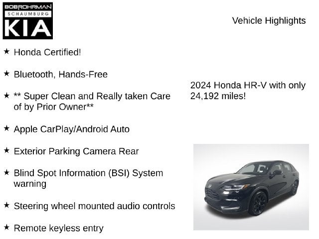 2024 Honda HR-V Sport