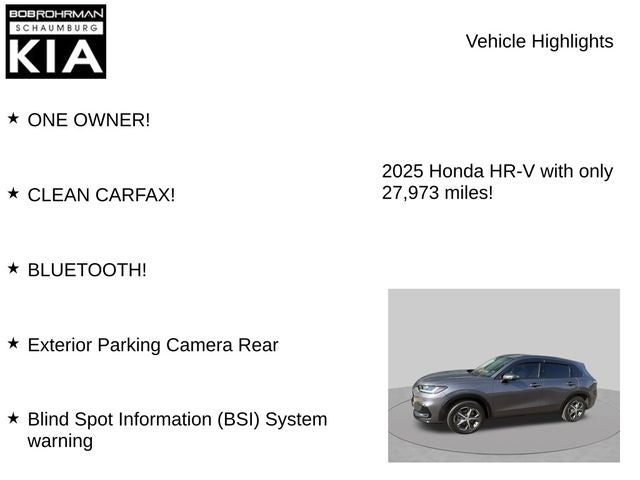 2025 Honda HR-V EX-L