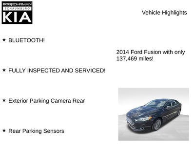 2014 Ford Fusion Hybrid Titanium