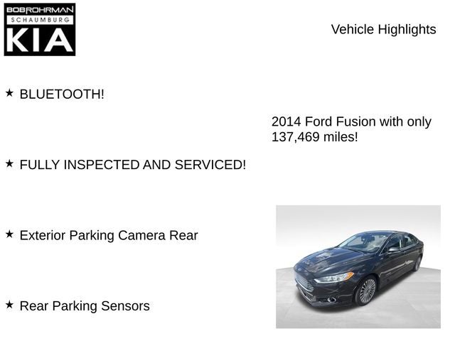 2014 Ford Fusion Hybrid Titanium